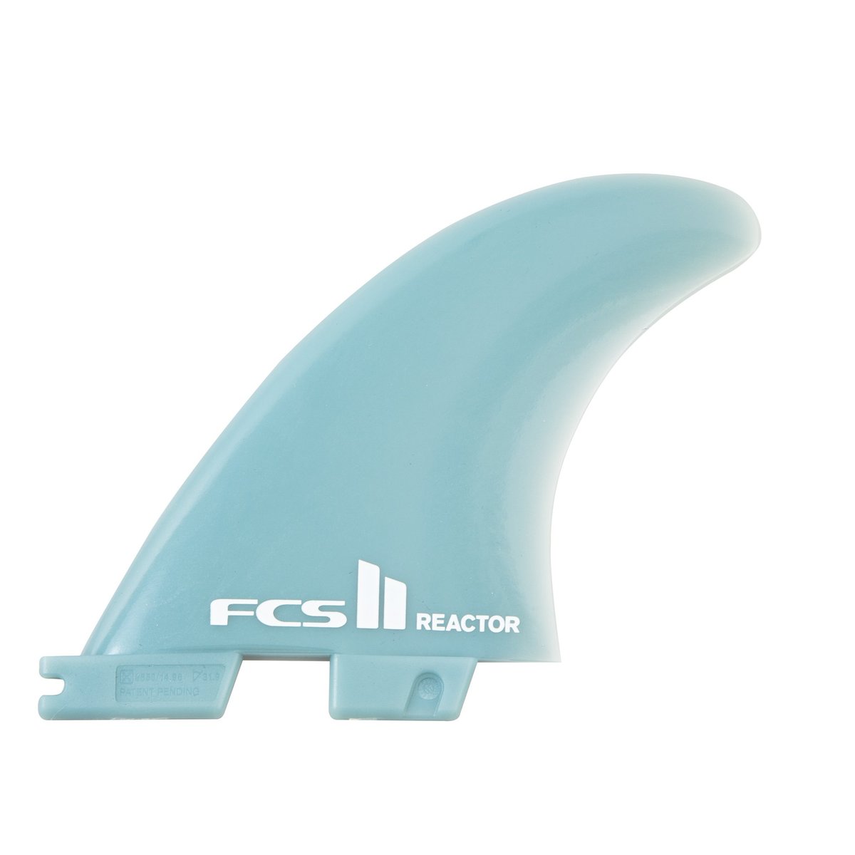 FCS II Reactor Neo glass Tri Fin Set Medium
